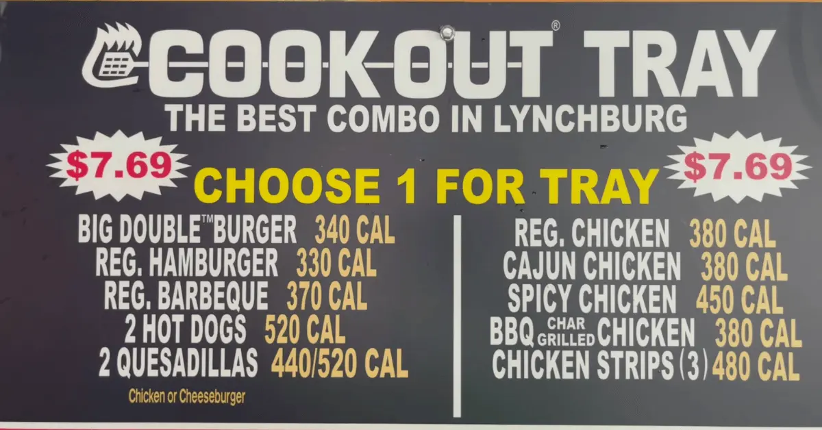 Cookout Tray 